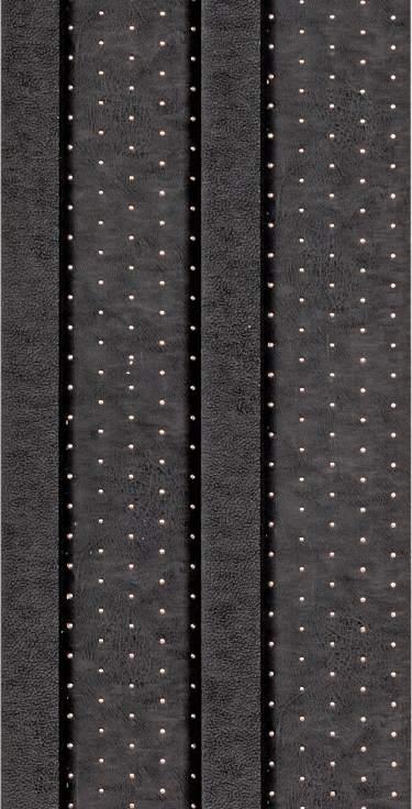 Cassa Series Designer Panel Louvers Black 8x0.5 Ft - 3551