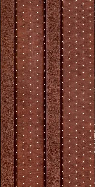 Cassa Series Designer Panel Louvers Brown 8x0.5 Ft - 3552