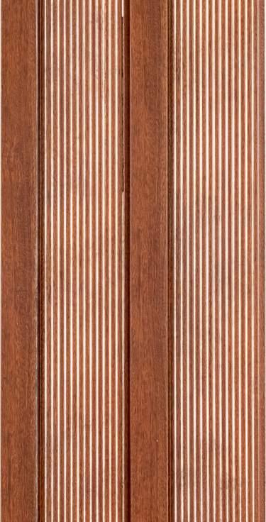 Cassa Series Designer Panel Louvers Brown 8x0.5 Ft - 3556 8