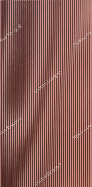 Sterlina Mdf Fluted Panel Plain Colors Louvers Red 8x4 Ft - 608