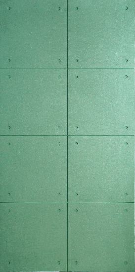 Mdf Fluted Panel Wood Louvers Green 8x4 Ft - 6116 Glo