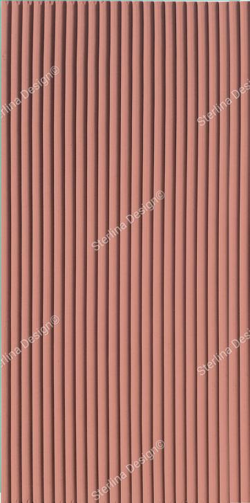 Sterlina Mdf Fluted Panel Plain Colors Louvers Red 8x4 Ft - 611