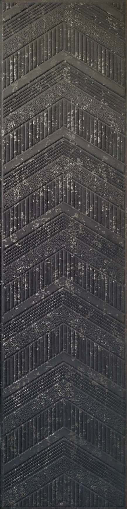 Fabric Wall Panel Wood Black 8x2 Ft - 7911 Glo