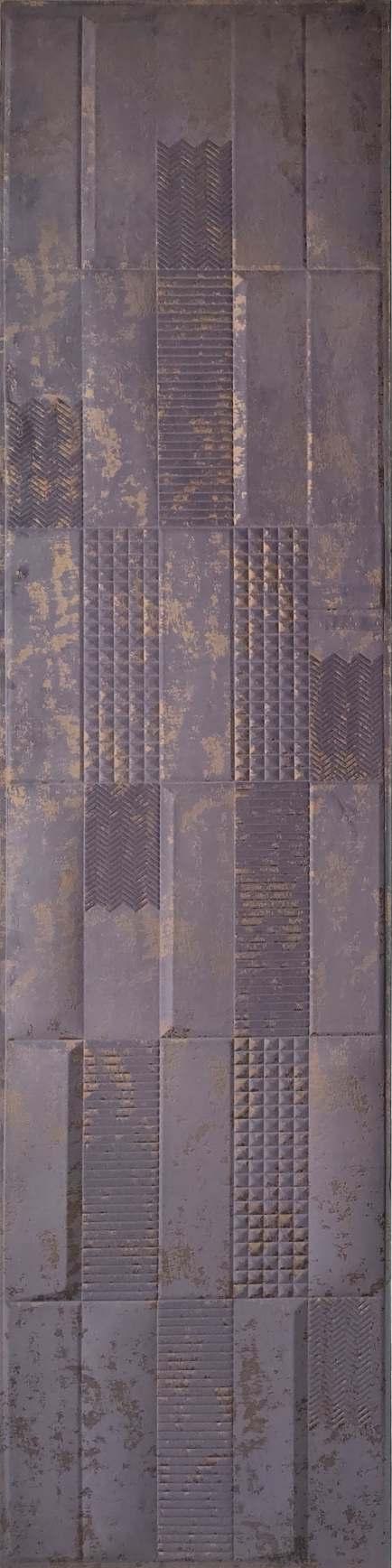 Fabric Wall Panel Wood Purple 8x2 Ft - 7913 Glo