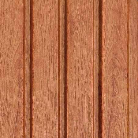 Altura Series Louvers Wood Brown 8x0.41 Ft - Ap 9113