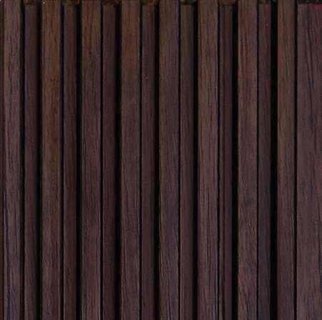 Altura Series Louvers Wood Brown 8x0.41 Ft - Ap 9114