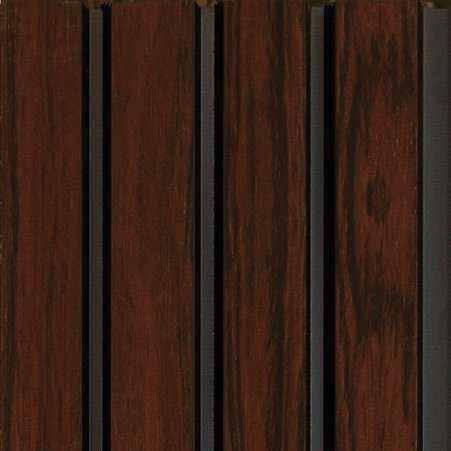 Altura Series Louvers Wood Brown 8x0.41 Ft - Ap 9213