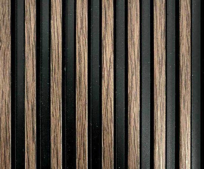 Altura Series Louvers Wood Brown 8x0.41 Ft - Ap 9222