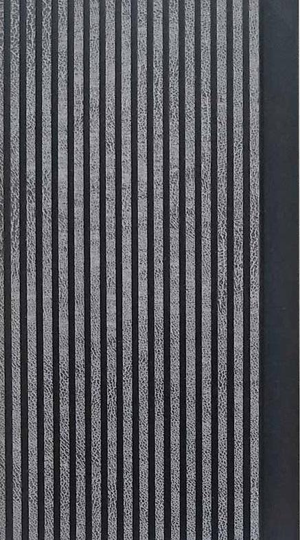 Altura Series Louvers Panel Plain Colors Grey 8x0.41 Ft - Ap 9233