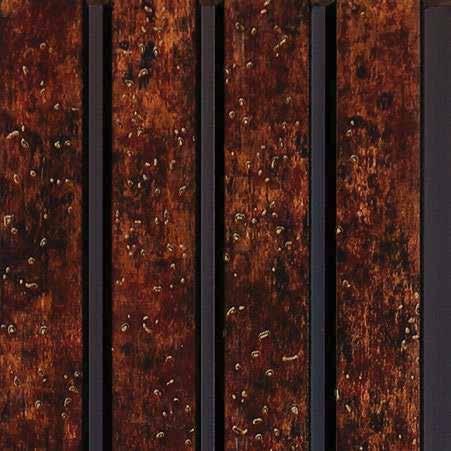 Altura Series Louvers Wood Brown 8x0.41 Ft - Ap 9415