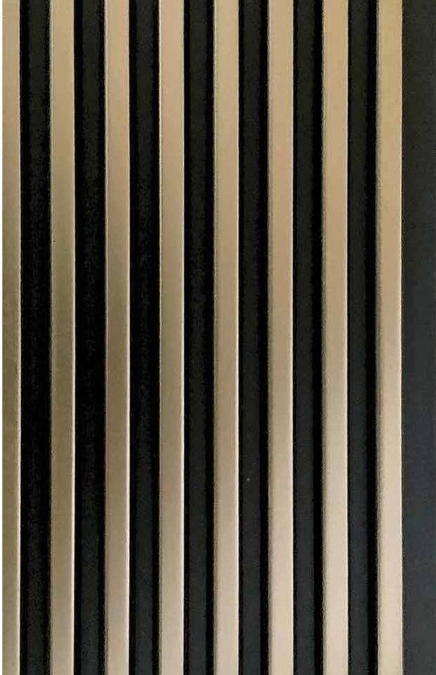 Altura Series Louvers Plain Colors Brown 8x0.41 Ft - Ap 9421