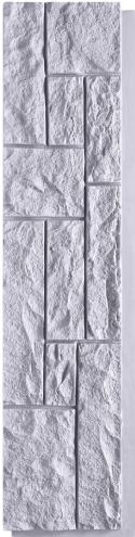 Herringbone Haven Blue 4 ft x 1 ft (1200x300 mm) Texture Finish PU Stone Panels 4x1 ft marble & stone louvers Blue AR-113