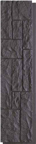 Blue Black Texture Finish Pu Stone Panels Marble & Louvers 4x1 Ft - Ar-113