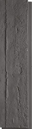 PU Stone Textured Cement Black Panels 4x1 ft marble & stone louvers Black AR-115