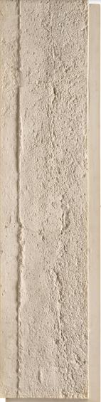 PU Stone Textured Cement Cream Panels 4x1 ft marble & stone louvers Cream AR-115
