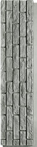 Industrial Brick Wall Green PU Stone Panel 4x1 ft marble & stone louvers Green AR-116