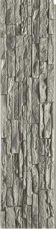 PU Stone Panels Rustic Brick Wall Grey Green 4x1 ft marble & stone louvers Grey Green AR-118