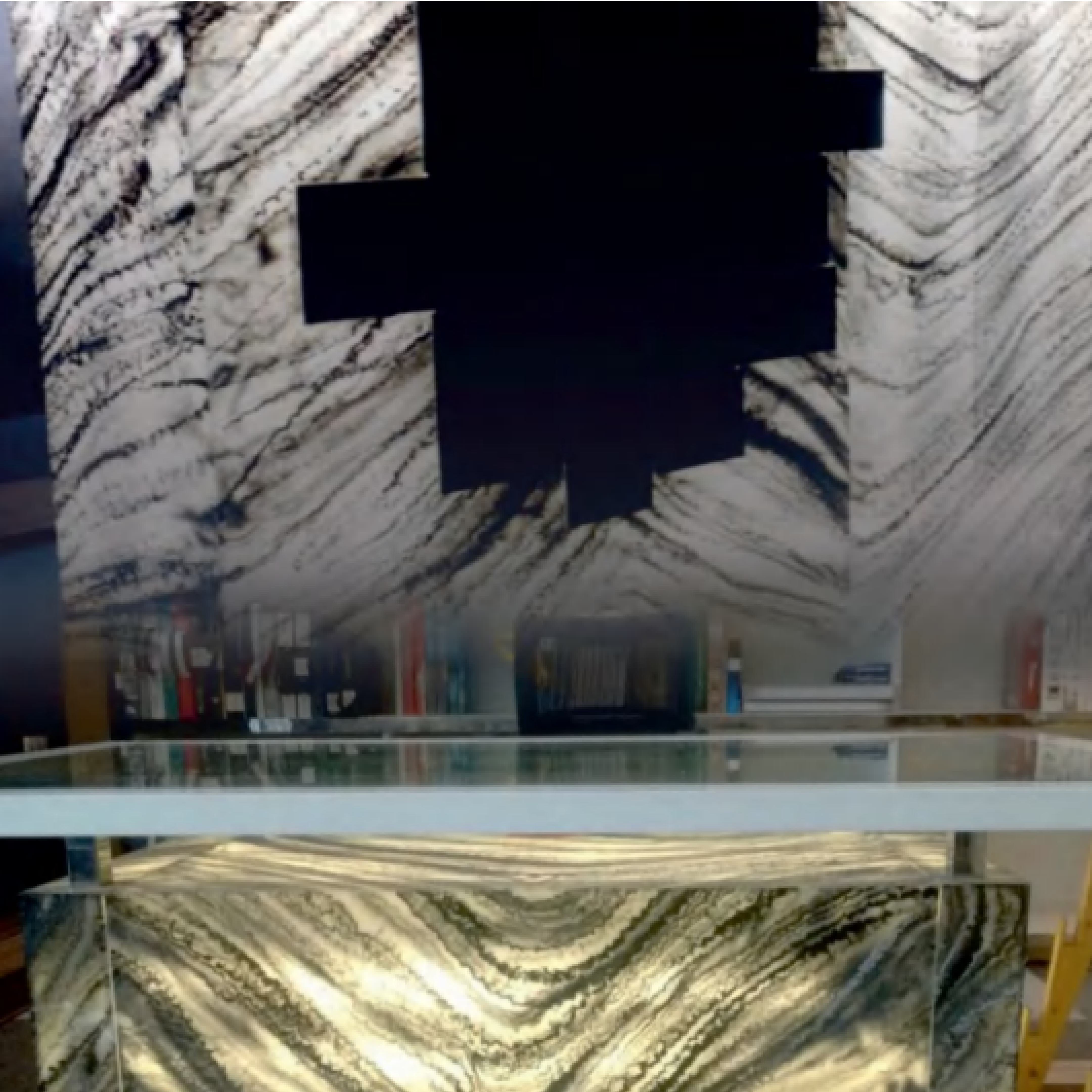 Alabaster Sheet Marble & Stone Louvers Multi Colour 8x4 Ft - Pn 03070