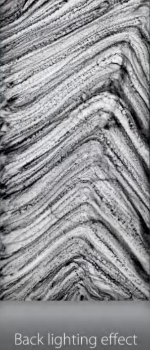 Alabaster Sheet Marble & Stone Louvers Multi Colour 8x4 Ft - Pn 03070