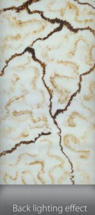 Alabaster Sheet Marble & Stone Louvers Multi Colour 8x4 Ft - Pn 03077