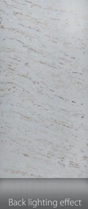 Alabaster Sheet Marble & Stone Louvers Grey 8x4 Ft - Pn 03079