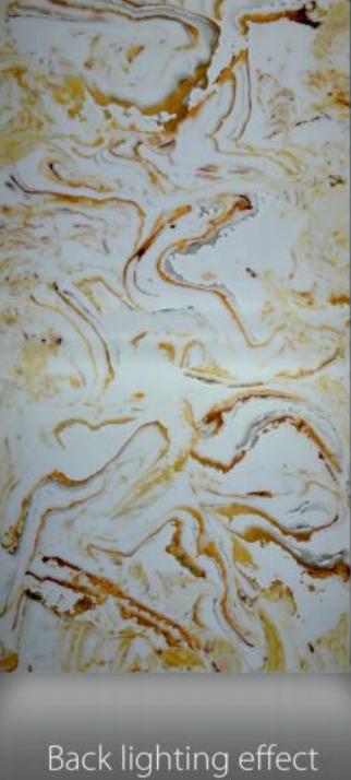 Alabaster Sheet Marble & Stone Louvers Multi Colour 8x4 Ft - Pn 03085