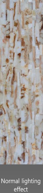 Alabaster Sheet Marble & Stone Louvers Multi Colour 8x2 Ft - Pn 03104