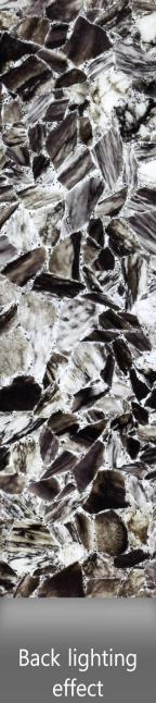 Alabaster Sheet Marble & Stone Louvers Multi Colour 8x2 Ft - Pn 03106