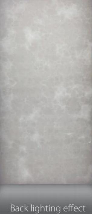 Alabaster Sheet Marble & Stone Louvers Grey 8x4 Ft - Pn 03055