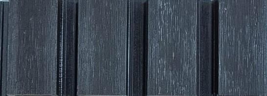 Exterior Wall Panel Wood Brown 9.5x0.71 Ft - African Walnut