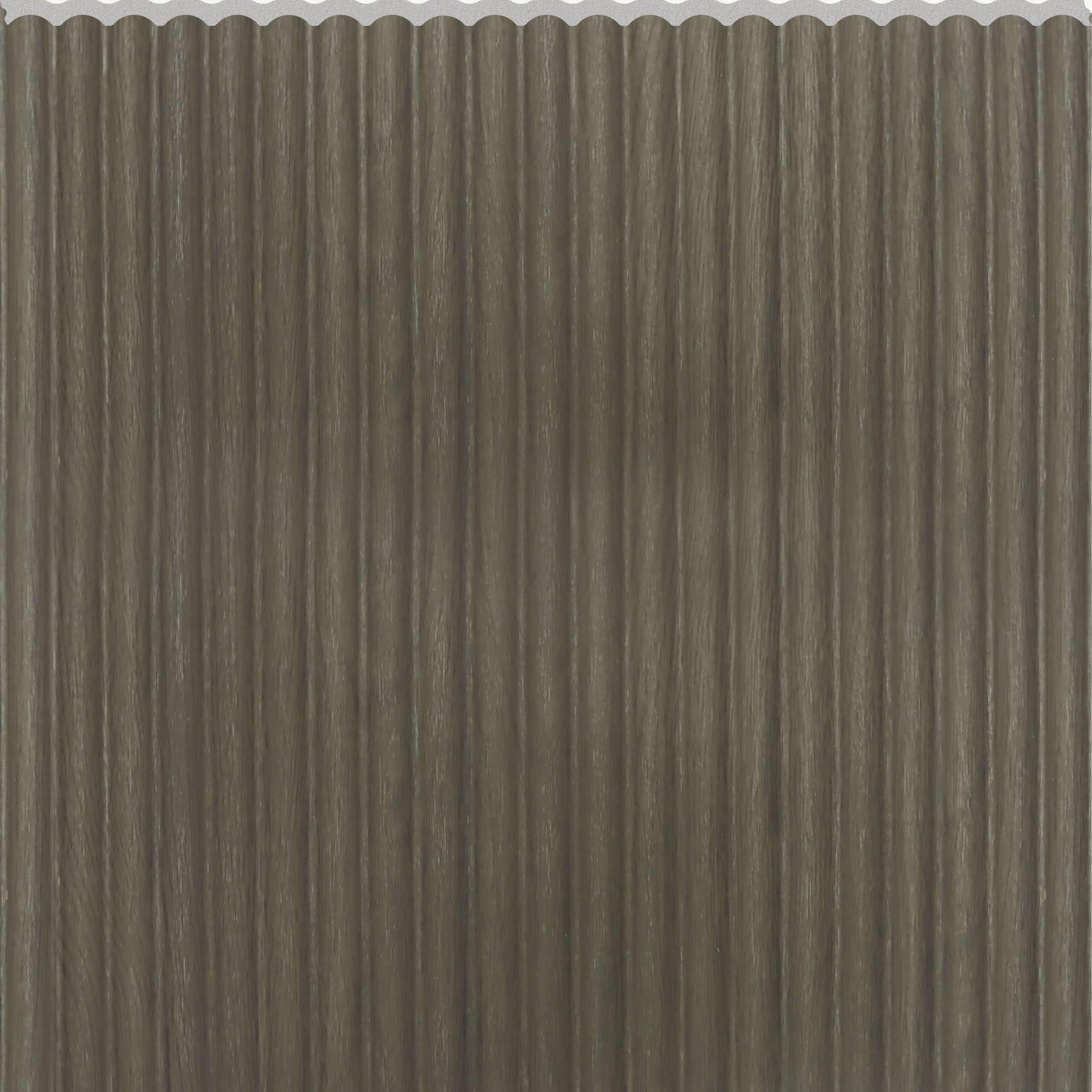 Interlock Wpc Louvers Panel Wood Ash Brown 9.5x1 Ft - Pn 02731 Q