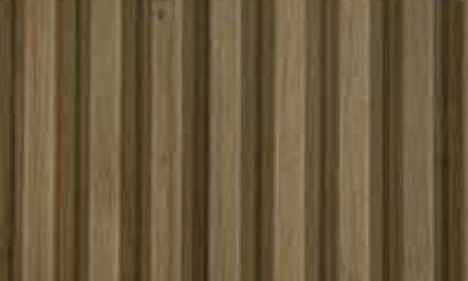 Pare Panels Vertica Design Interior & Exterior Wall & Ceiling Panel 10x0.68 ft wood louvers Brown Beech_Wood