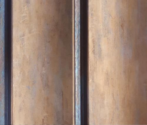 Clads Series Louvers Designer Beige 8x0.41 Ft - 2012 Fb3334
