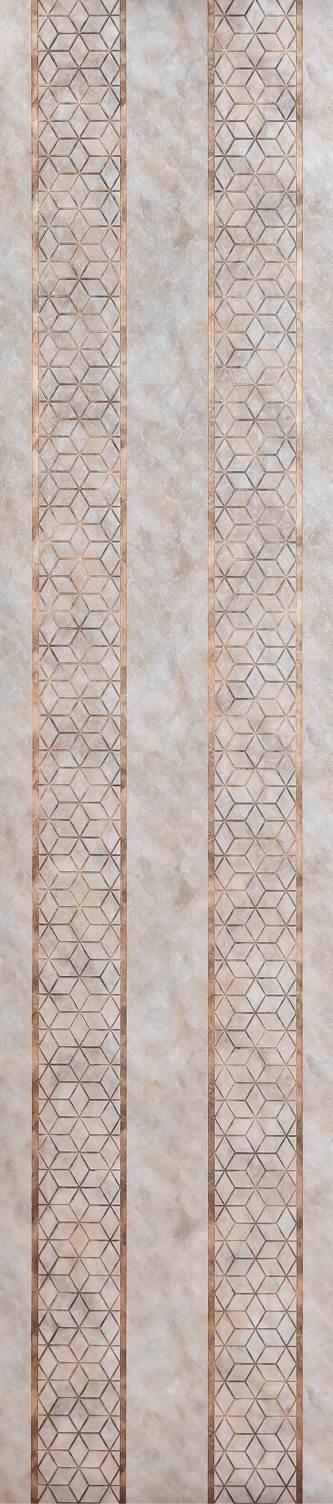 Decorative Wall Panel Designer Beige 8x2 Ft - Ed1005