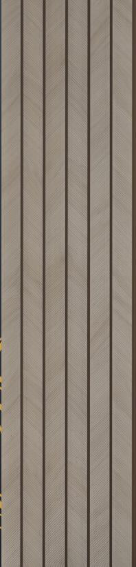 Beige Geometric Charcoal Louvers Designer 8x0.83 Ft - Ed 82014