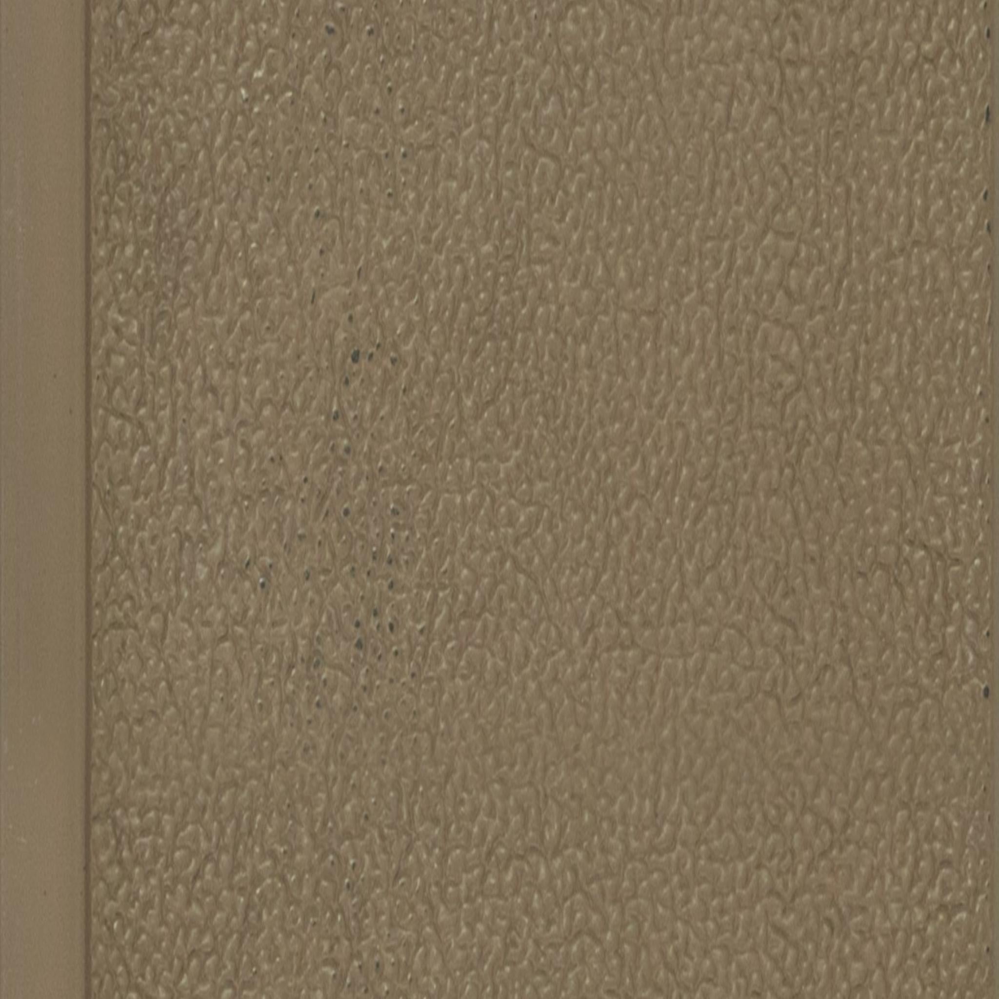 Beige Leather Charcoal Louver Fabric 9.5x0.39 Ft - Wl 2801