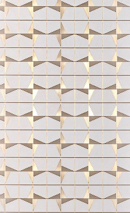 Decorative Wall Panel Wood Beige 8x2 Ft - Ed 530