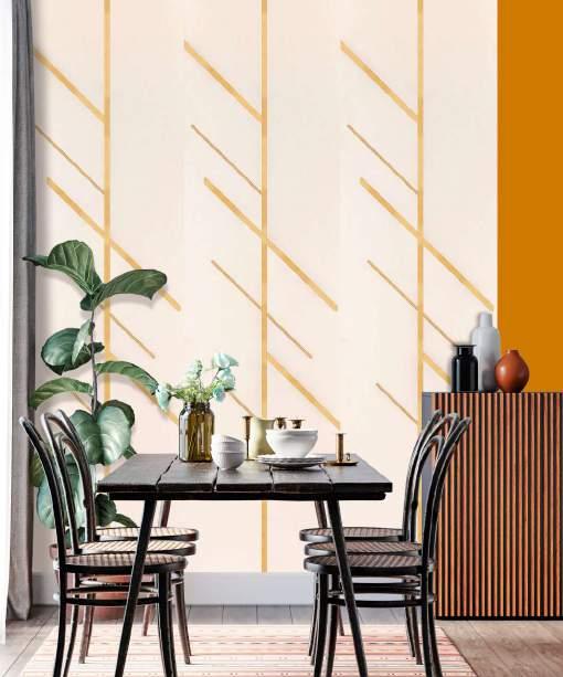 Decorative Wall Panel Wood Beige 8x2 Ft - Ed 8116