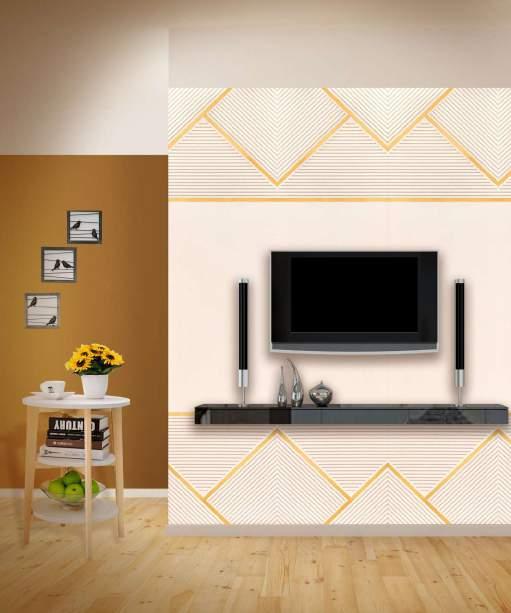 Decorative Wall Panel Wood Beige 8x2 Ft - Ed 8308