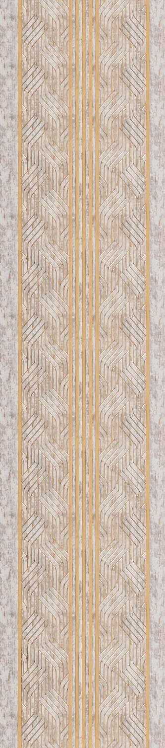 Decorative Wall Panel Designer Beige 8x2 Ft - Ed1010