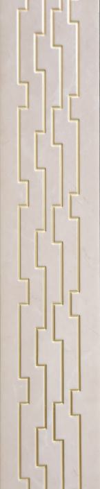 Decorative Wall Panel Designer Beige 8x2 Ft - Ed 923