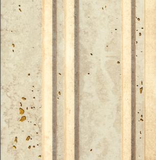 Beige Patterned Charcoal Louver Designer 8x0.39 Ft - Wl 1472
