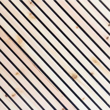 Premium Wood Panel Beige Patterned Look Charcoal Louvers 9x0.93 ft designer Beige WK04