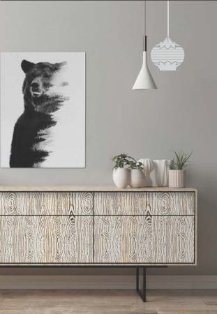 Decorative Wall Panel Designer Beige 8x2 Ft - 2A 01907