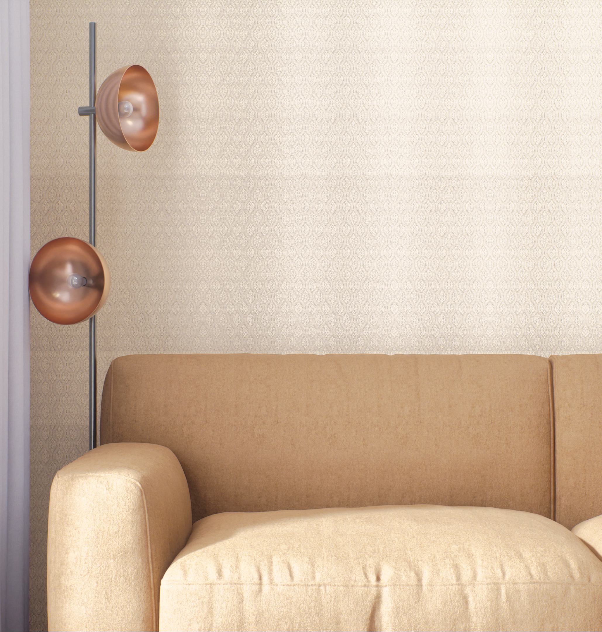 Decorative Wall Panel Designer Beige 10x0.83 Ft - Pn 00433