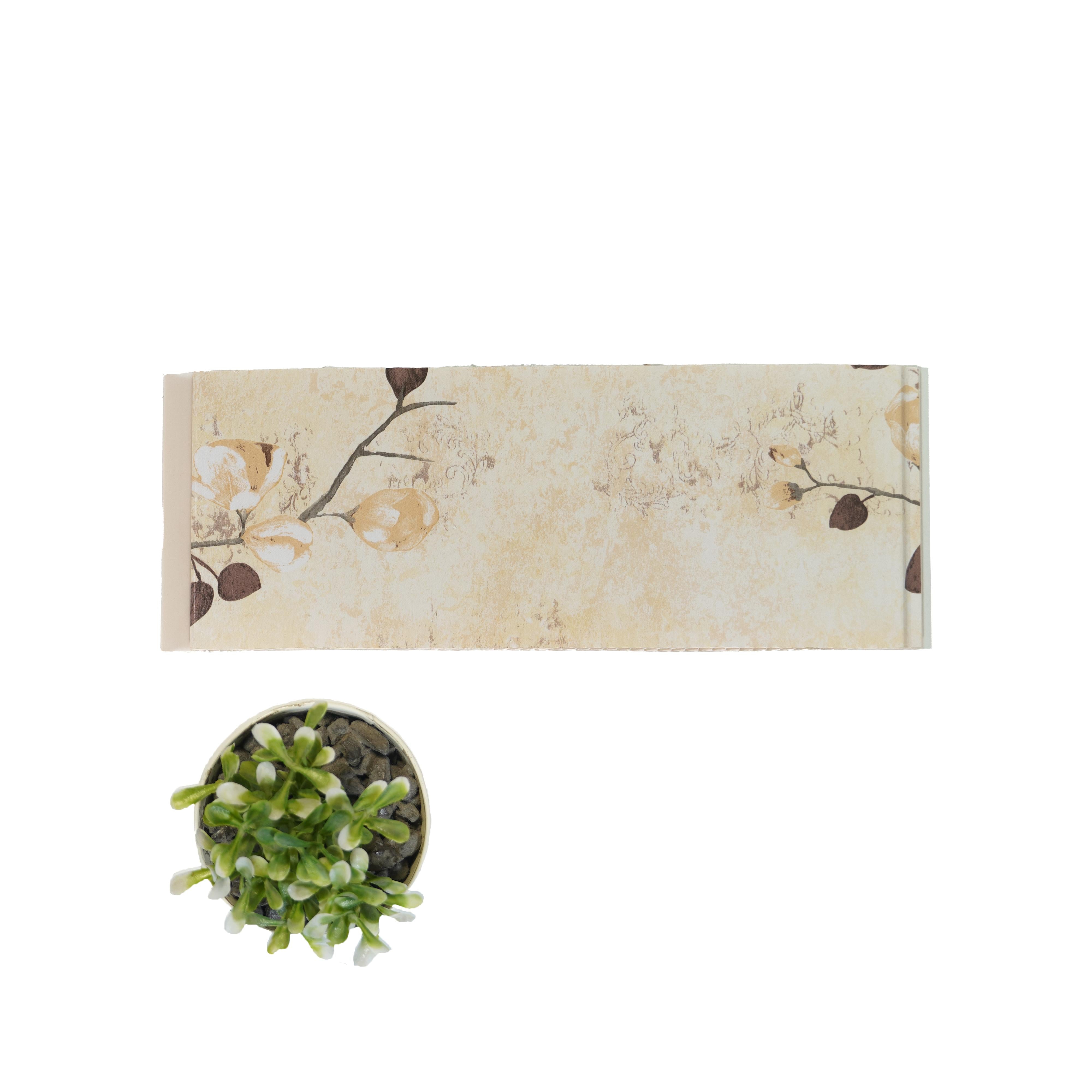 Decorative Wall Panel Designer Beige 10x0.83 Ft - Pn 00450