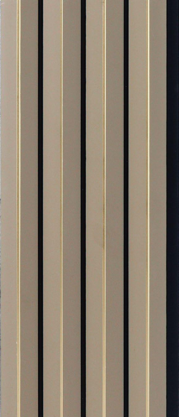 Plain Solids Charcoal Louvers Panel Colors Beige 8x0.39 Ft - Pn 05315 ...