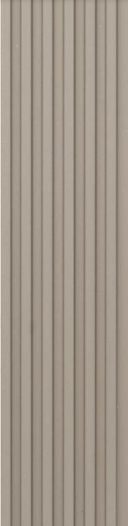 Plain Solids Beige Colour Charcoal Louver Colors 8x0.33 Ft - Pn 00638