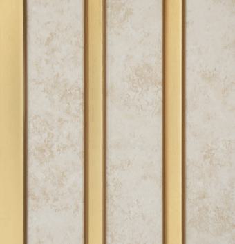 Beige Plain Colour Charcoal Louver Colors 8x0.41 Ft - Fl 1647