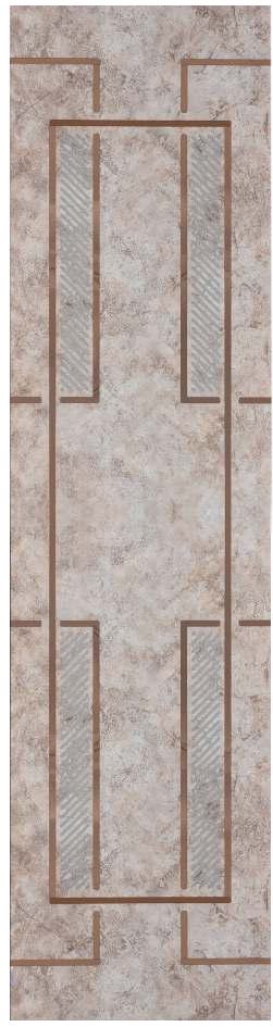 Decorative Wall Panel Marble & Stone Beige 8x2 Ft - Ed 8230